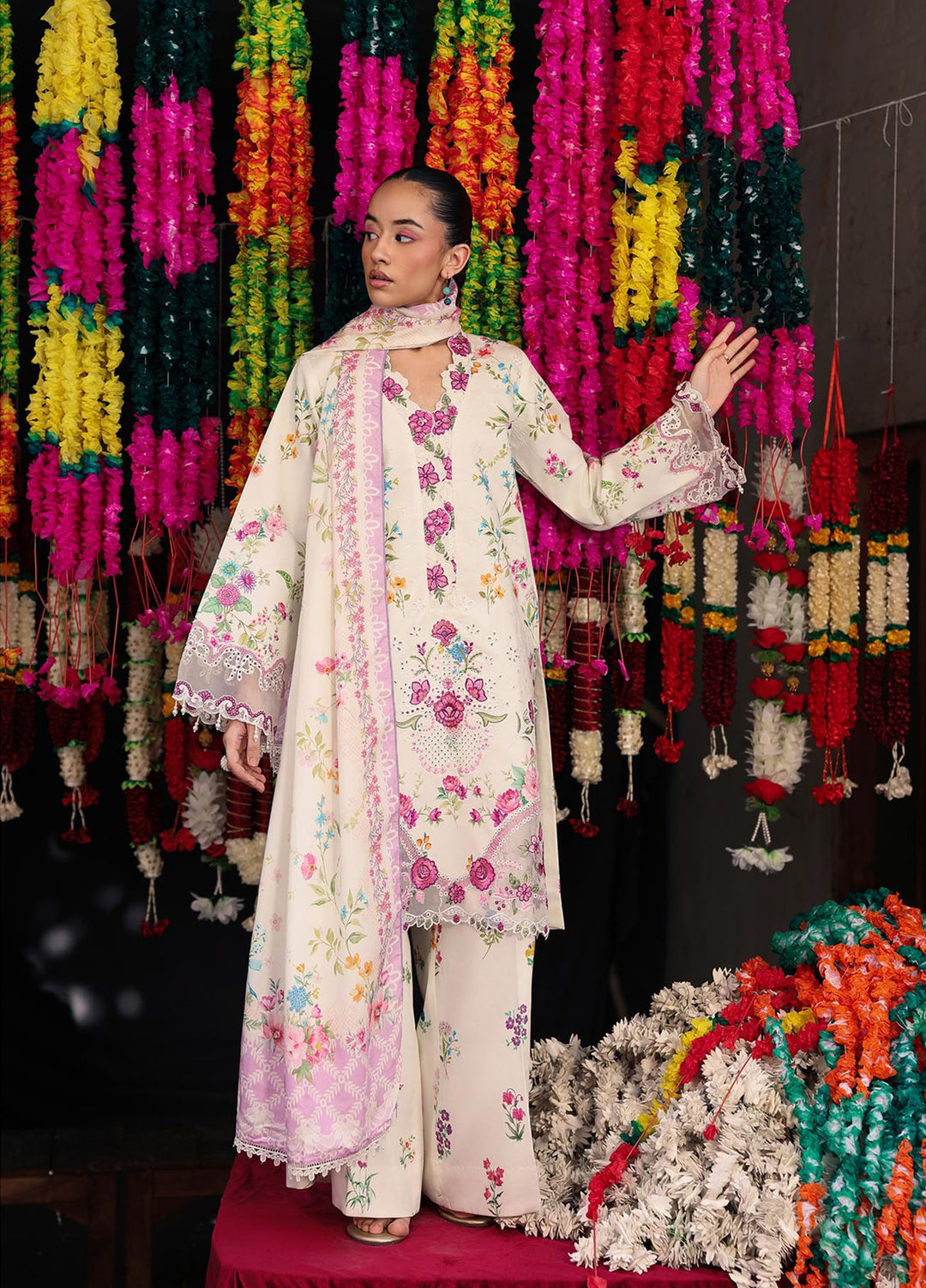 Nissa by RajBari Unstitched Embroidered Viscose 3 Piece Suit RB26UNV D-03 - Winter Collection