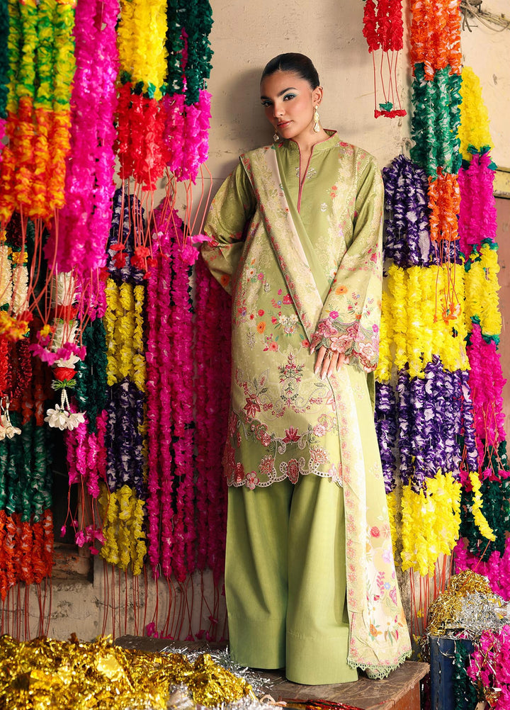 Nissa by RajBari Unstitched Embroidered Viscose 3 Piece Suit RB26UNV D-12 - Winter Collection