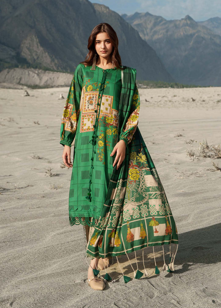 C Prints by Charizma Unstitched Printed Staple 3 Piece Suit CHR26ULP CPW6-08 - Casual Collection