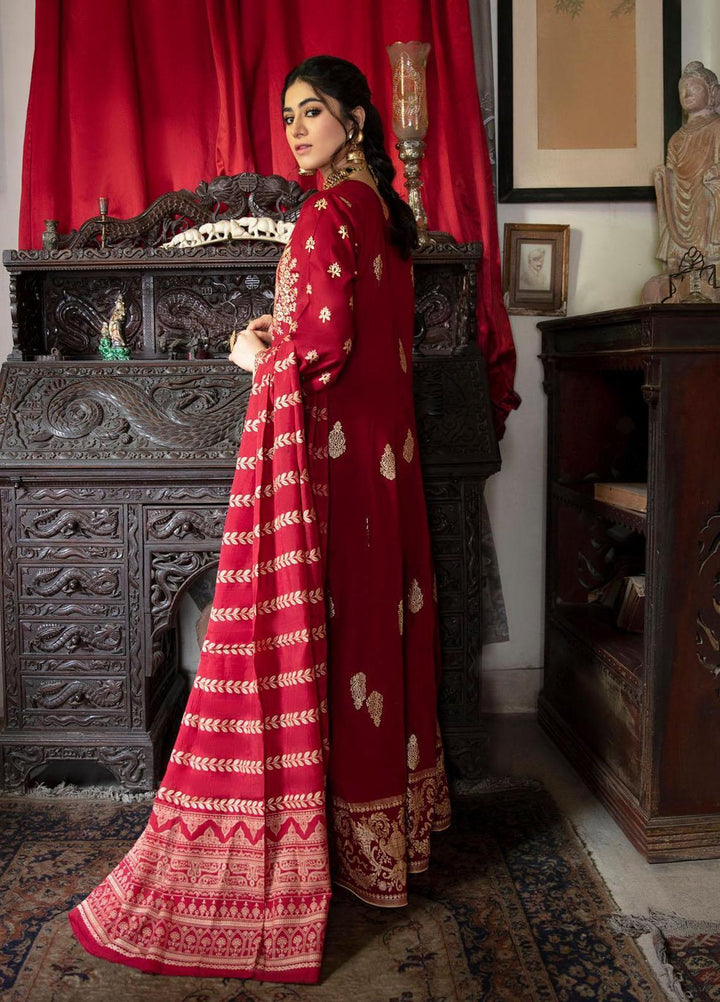 Garnet Clothing Pret Luxury Pret Screen Printed Lawn Frock RIWAYAT