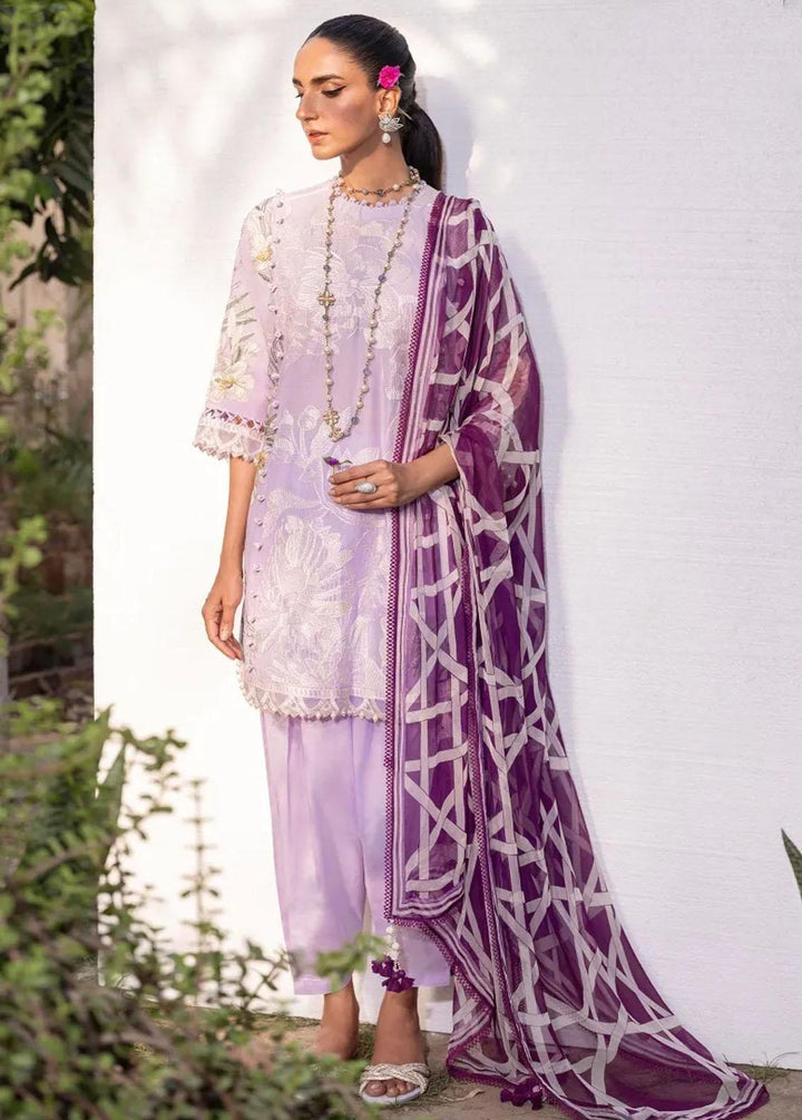Muzlin By Sana Safinaz Embroidered Lawn Suits Unstitched 3 Piece SS23MZ 20A - Summer Collection