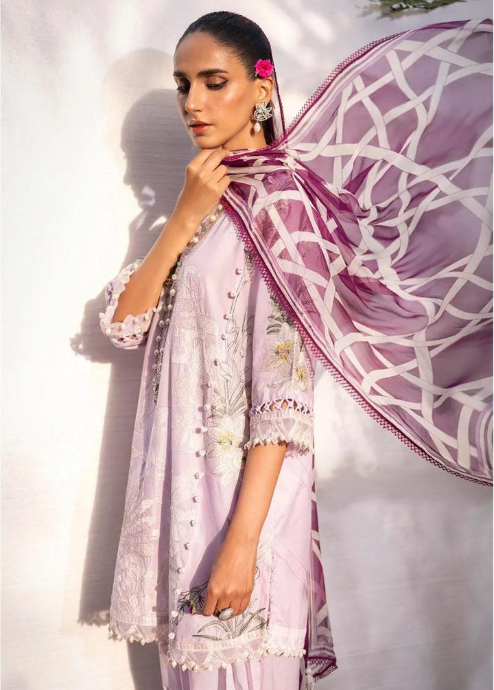 Muzlin By Sana Safinaz Embroidered Lawn Suits Unstitched 3 Piece SS23MZ 20A - Summer Collection