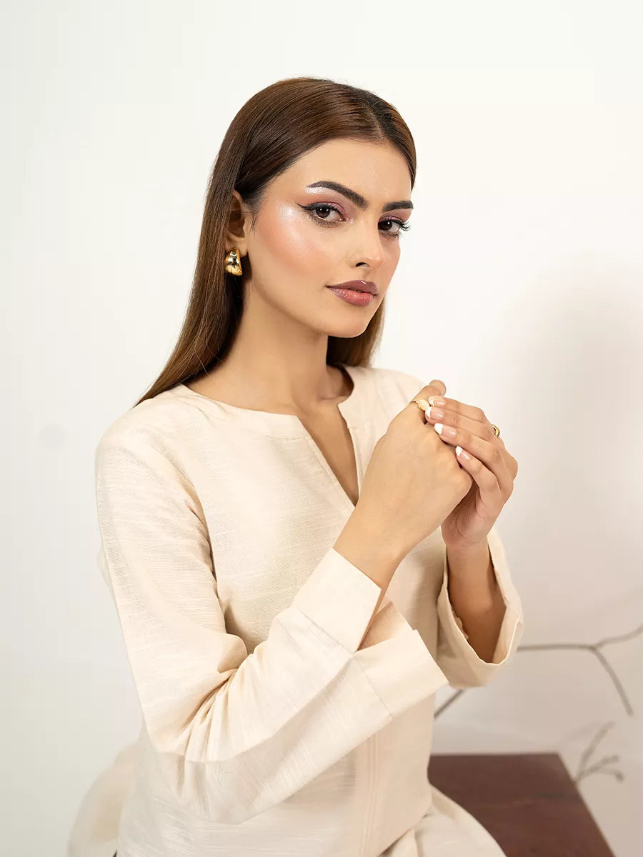 Salitex Women Solids Denim 1 Piece Shirt WP7L1PBE490 - Winter Collection