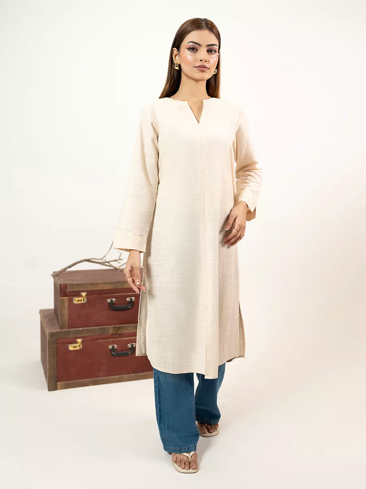 Salitex Women Solids Denim 1 Piece Shirt WP7L1PBE490 - Winter Collection