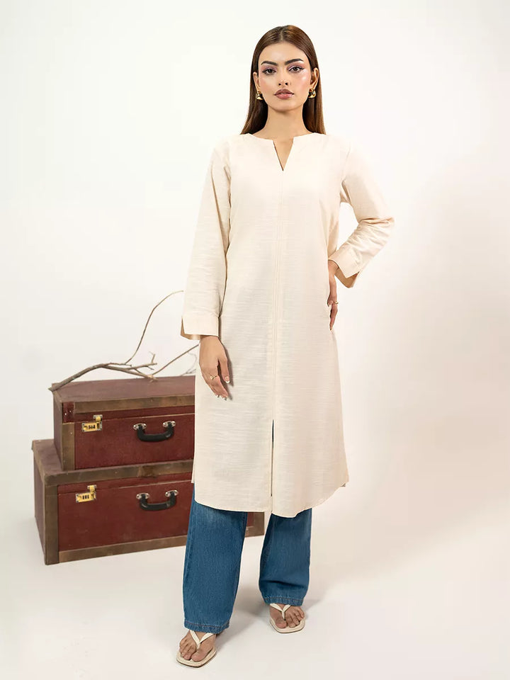 Salitex Women Solids Denim 1 Piece Shirt WP7L1PBE490 - Winter Collection