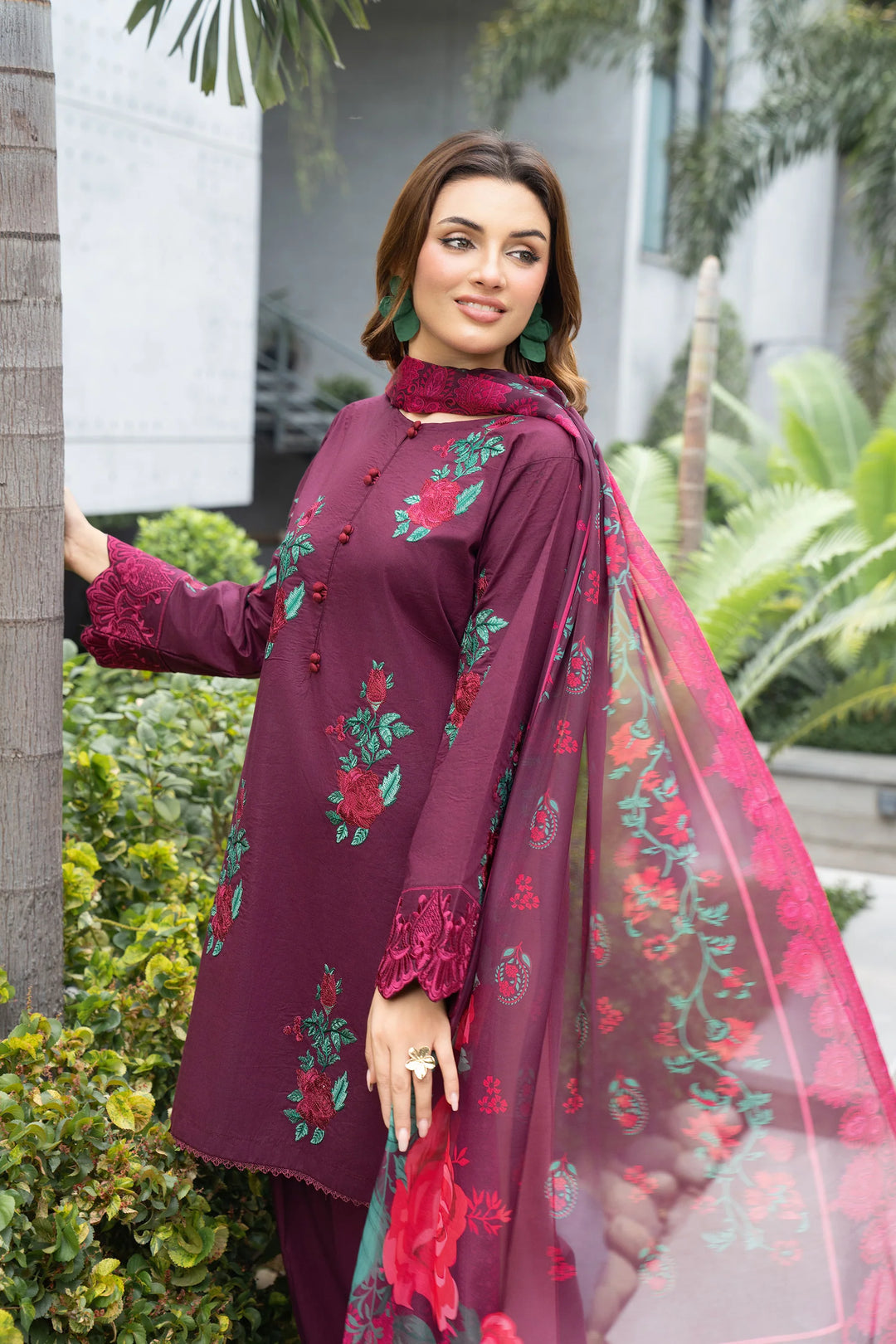 Solid Story by Panache Pret Solids Lawn 3 Piece Iznik