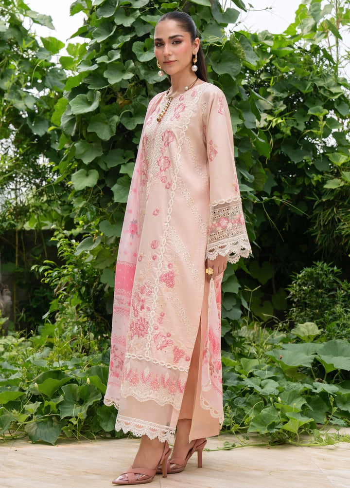 Chandan Nagri RTW Embroidered Lawn 3 Piece Suit Ashen Grace - Casual Collection