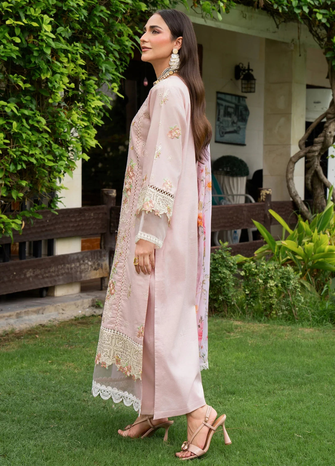 Chandan Nagri RTW Embroidered Lawn 3 Piece Suit Zoye-Ira - Casual Collection