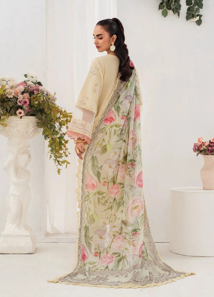 Chandan Nagri RTW Embroidered Lawn 3 Piece Suit Elnaz - Casual Collection