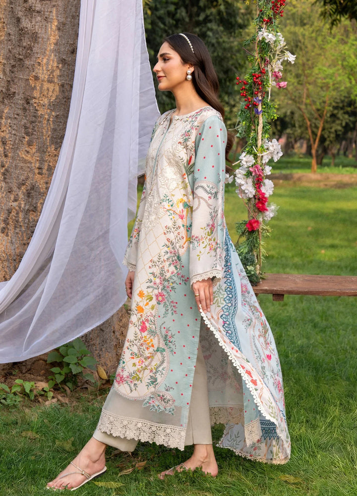 Chandan Nagri RTW Embroidered Lawn 3 Piece Suit Oree Skye - Casual Collection
