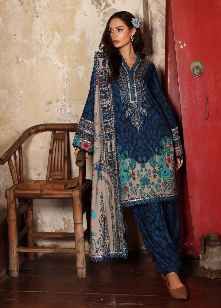 Aniiq by Charizma Unstitched Embroidered Linen 3 Piece Suit CHR26ULA ANW7-09 - Casual Collection