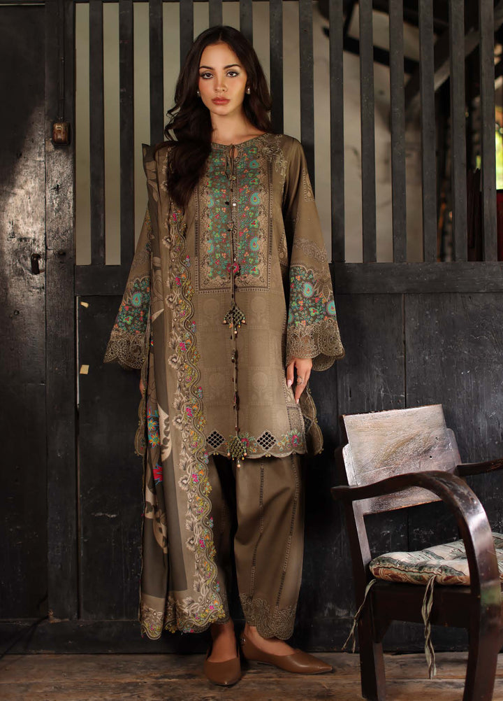 Aniiq by Charizma Unstitched Embroidered Linen 3 Piece Suit CHR26ULA ANW7-05 - Casual Collection