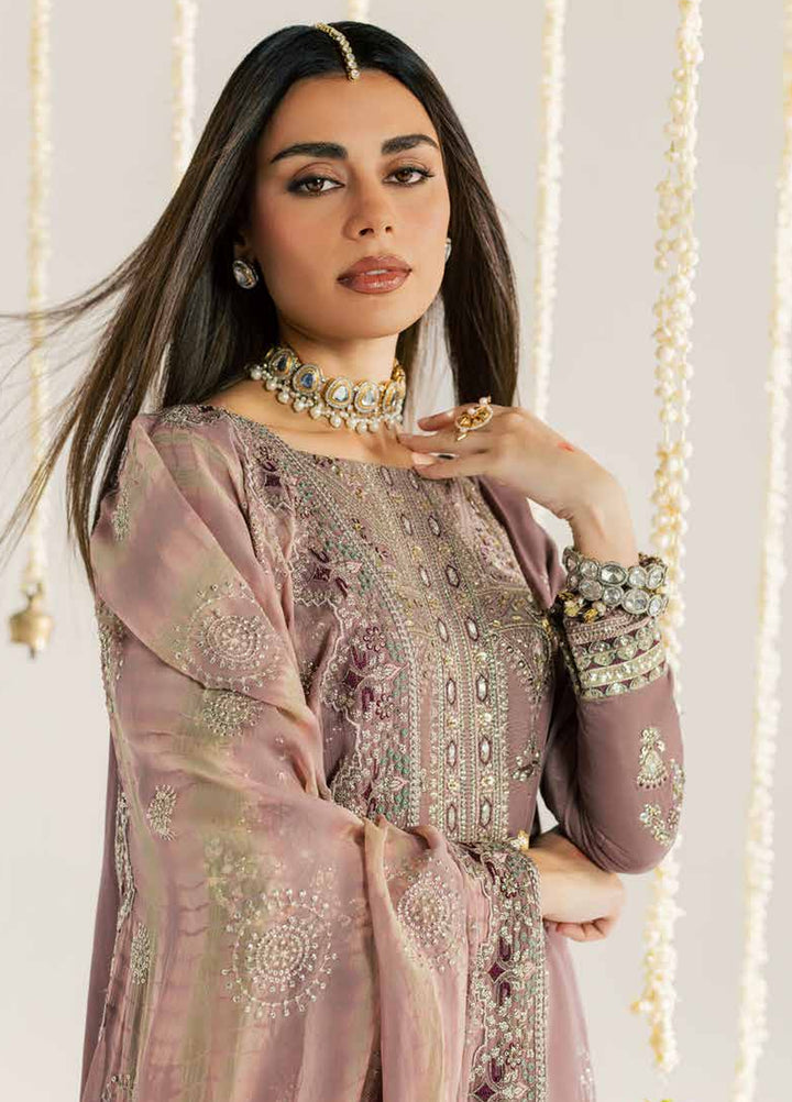 Maya by Nureh Unstitched Embroidered Velvet 3 Piece Suit NU26UMV NW-135 - Wedding Collection