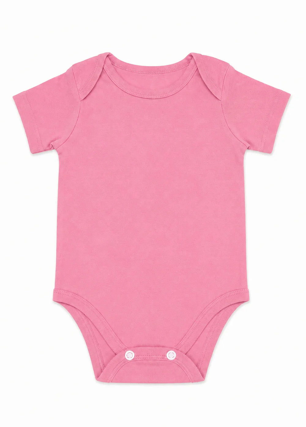 Lambkin Kids RTW Solids Cotton 1 Piece Pink - Casual Collection