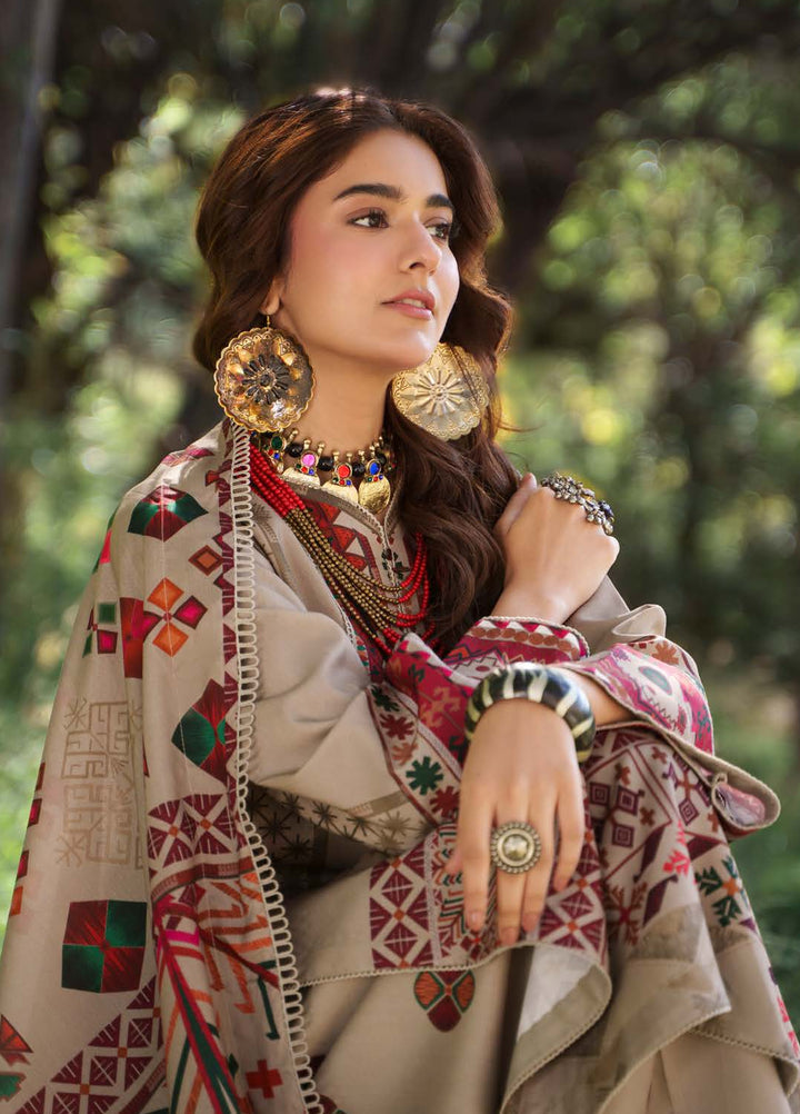 C Prints by Charizma Unstitched Printed Staple 3 Piece Suit CHR26ULP CPW6-01 - Casual Collection