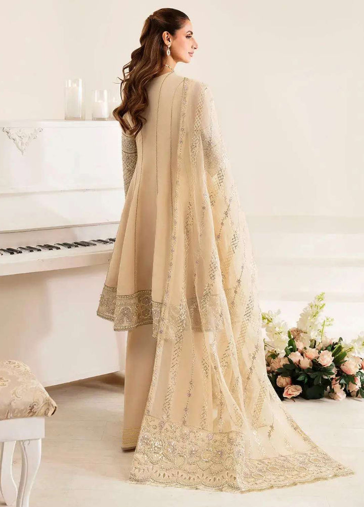 Alizeh Fashion Unstitched Embroidered Chiffon 3 Piece Suit AF26UCF AF-HM-4011-Denis - Festive Collection
