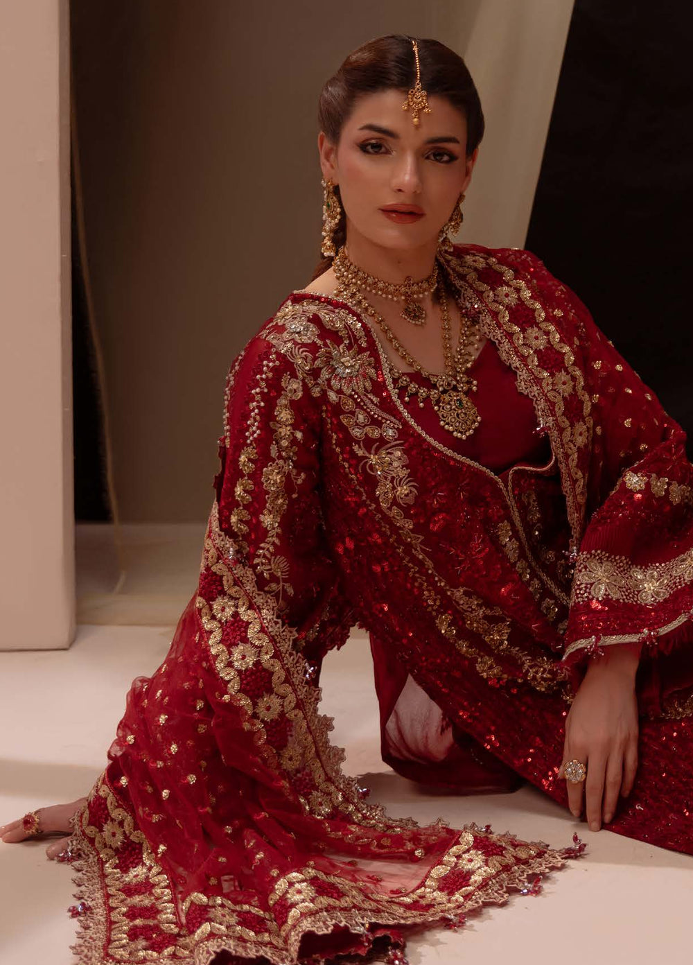 Ember by Aylin Unstitched Embroidered Organza 3 Piece Suit AY26UEW Amour - Wedding Collection