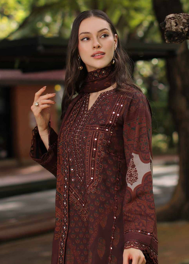 Aniiq by Charizma Unstitched Embroidered Linen 3 Piece Suit CHR26UAL ANW7-13 - Casual Collection