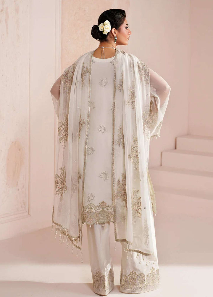 Alizeh Fashion Unstitched Embroidered Chiffon 3 Piece Suit AF26UCF AF-BHM-4067-Zeba - Festive Collection