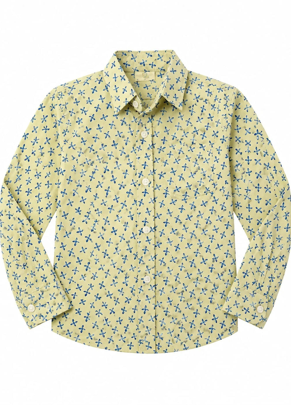 Lambkin Kids RTW Printed Cotton 1 Piece Sand Star Boys Shirt - Casual Collection