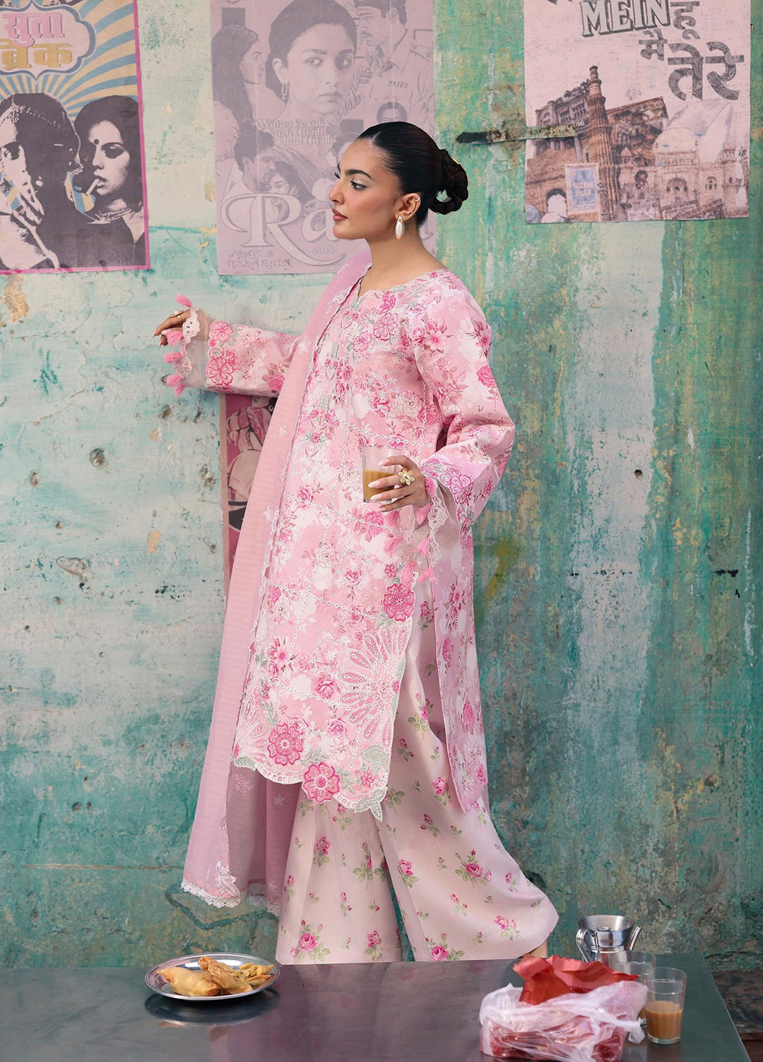 Nissa by RajBari Unstitched Embroidered Viscose 3 Piece Suit RB26UNV D-04 - Winter Collection