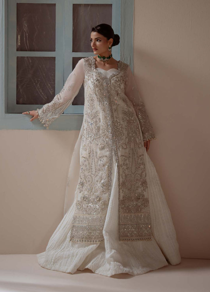 Ember by Aylin Unstitched Embroidered Organza 3 Piece Suit AY26UEW Serenity - Wedding Collection