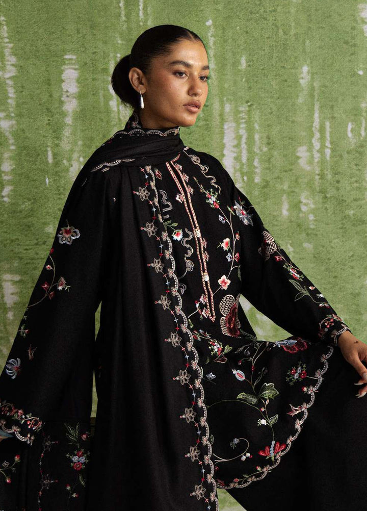 Coco by Zara Shahjahan Unstitched Khaddar 3 Piece Suit CZS26UKW NAIRANG 8A - Winter Collection