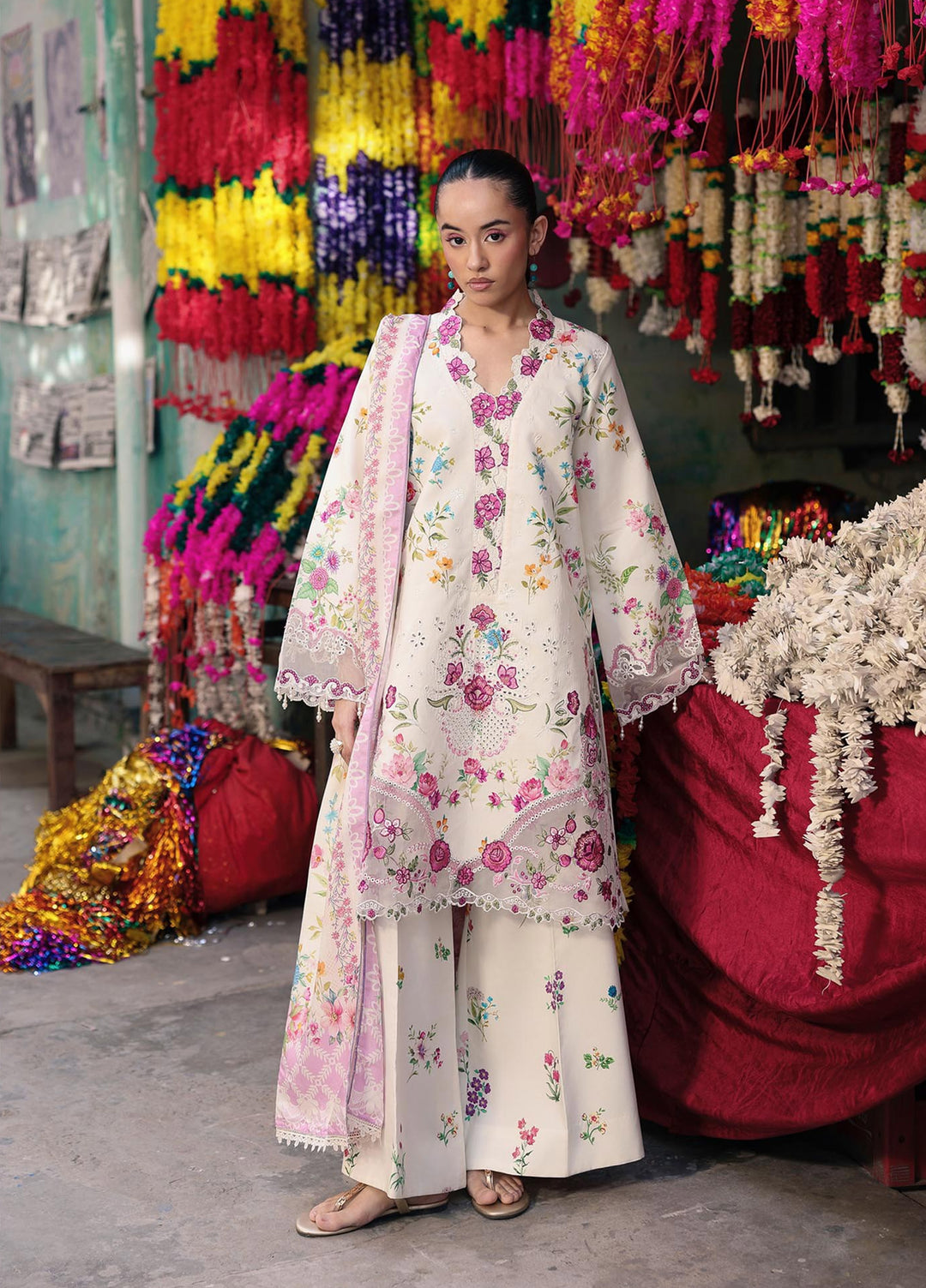 Nissa by RajBari Unstitched Embroidered Viscose 3 Piece Suit RB26UNV D-03 - Winter Collection
