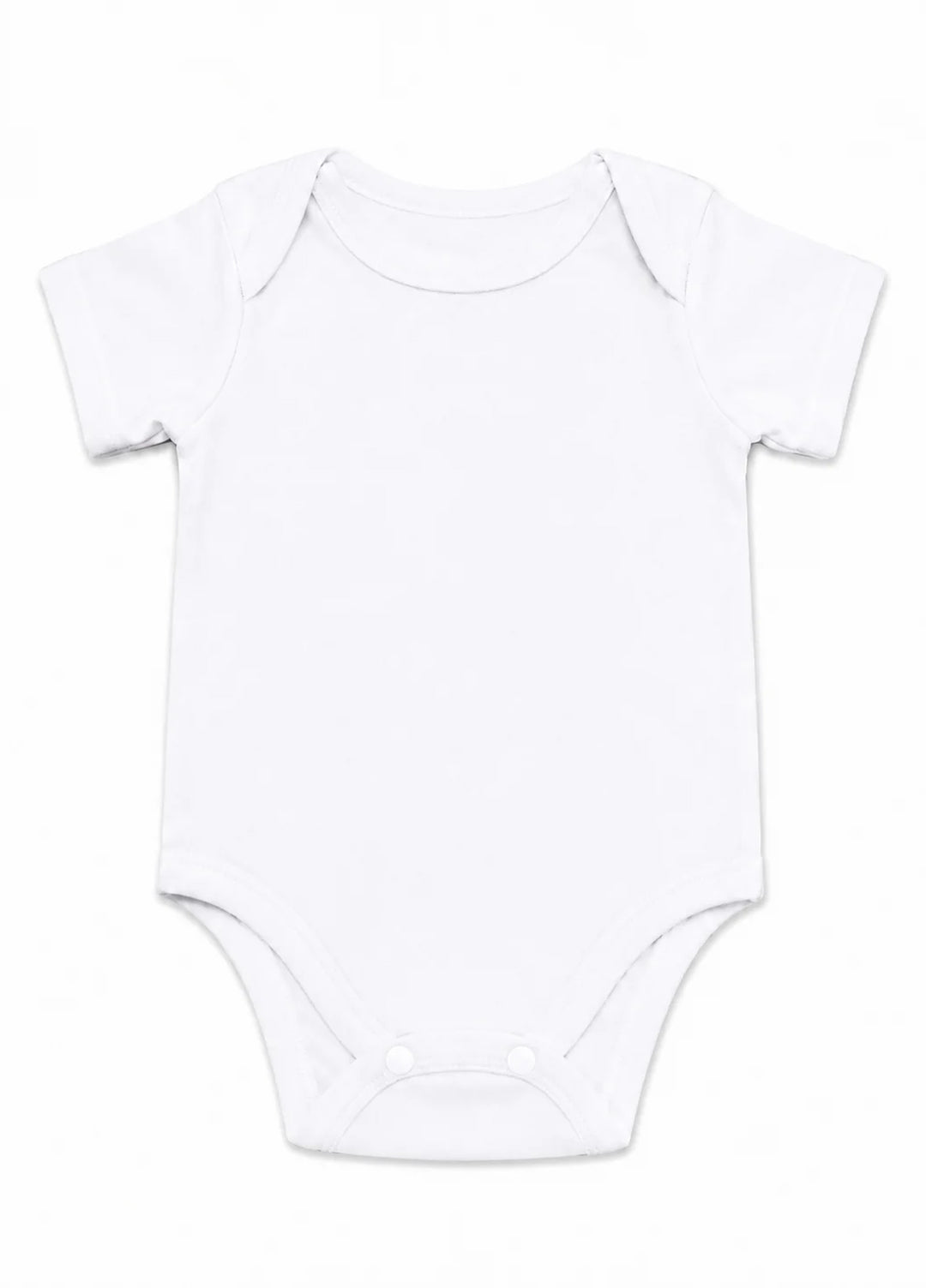 Lambkin Kids RTW Solids Cotton 1 Piece White - Casual Collection