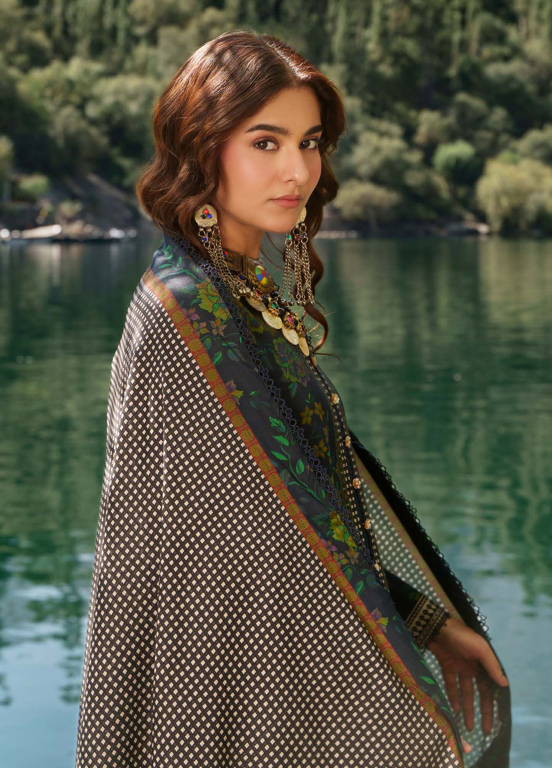 C Prints by Charizma Unstitched Printed Staple 3 Piece Suit CHR26ULP CPW6-02 - Casual Collection
