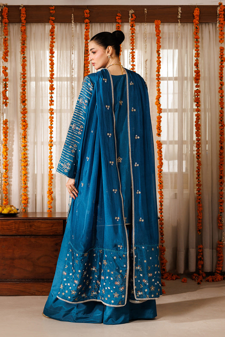 Noore Eid by Panache Women RTW Embroidered Raw Silk 3 Piece Suit Gulbaan - Eid Collection