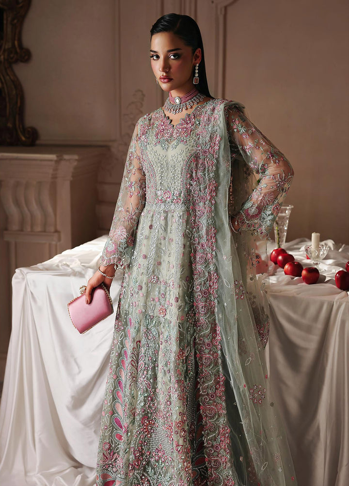 Sage by Rajbari Unstitched Embroidered Net 4 Piece Suit RB26SW Shizelle 03 - Wedding Collection
