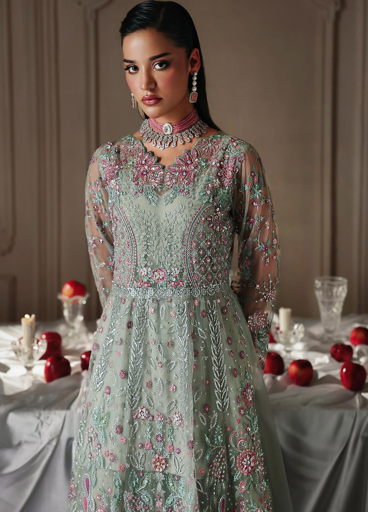 Sage by Rajbari Unstitched Embroidered Net 4 Piece Suit RB26SW Shizelle 03 - Wedding Collection