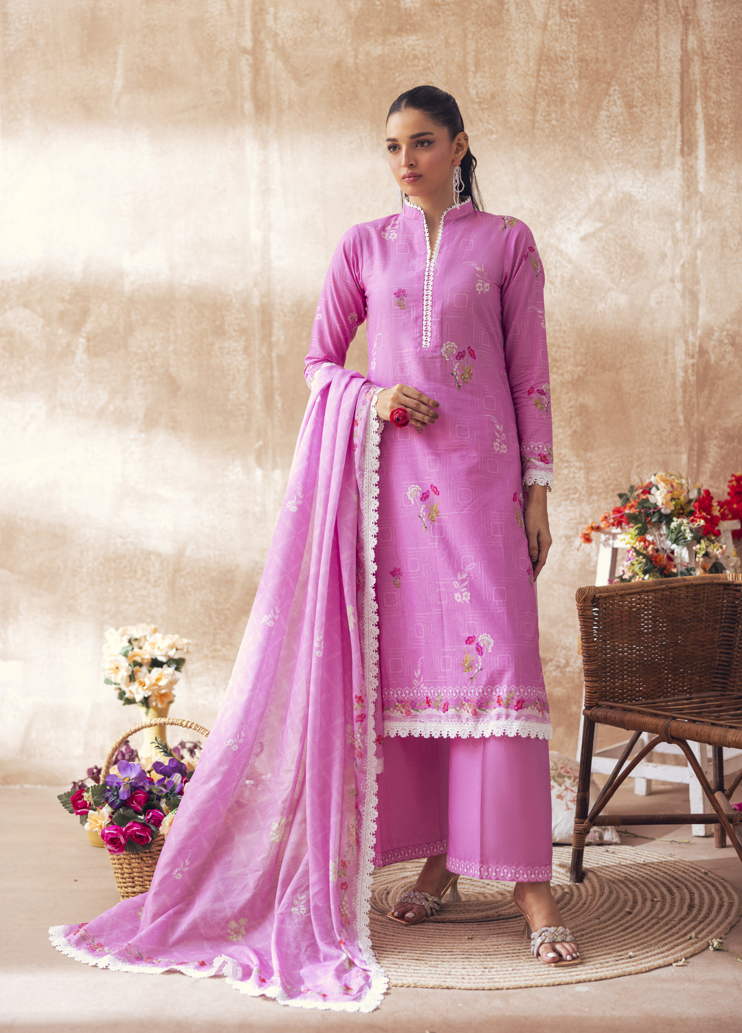 Liyana by Mashra RTW Printed Lawn 3 Piece Suit LIY-ALU-008 Aluna - Casual Collection