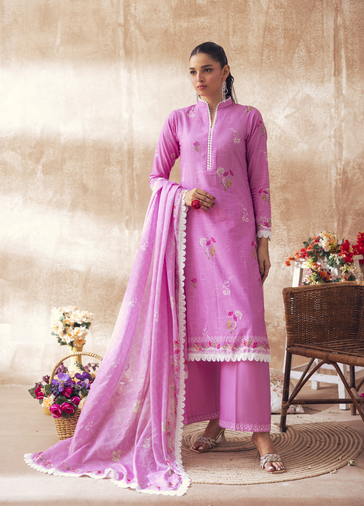 Liyana by Mashra RTW Printed Lawn 3 Piece Suit LIY-ALU-008 Aluna - Casual Collection