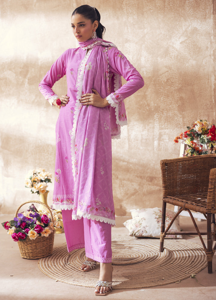 Liyana by Mashra RTW Printed Lawn 3 Piece Suit LIY-ALU-008 Aluna - Casual Collection