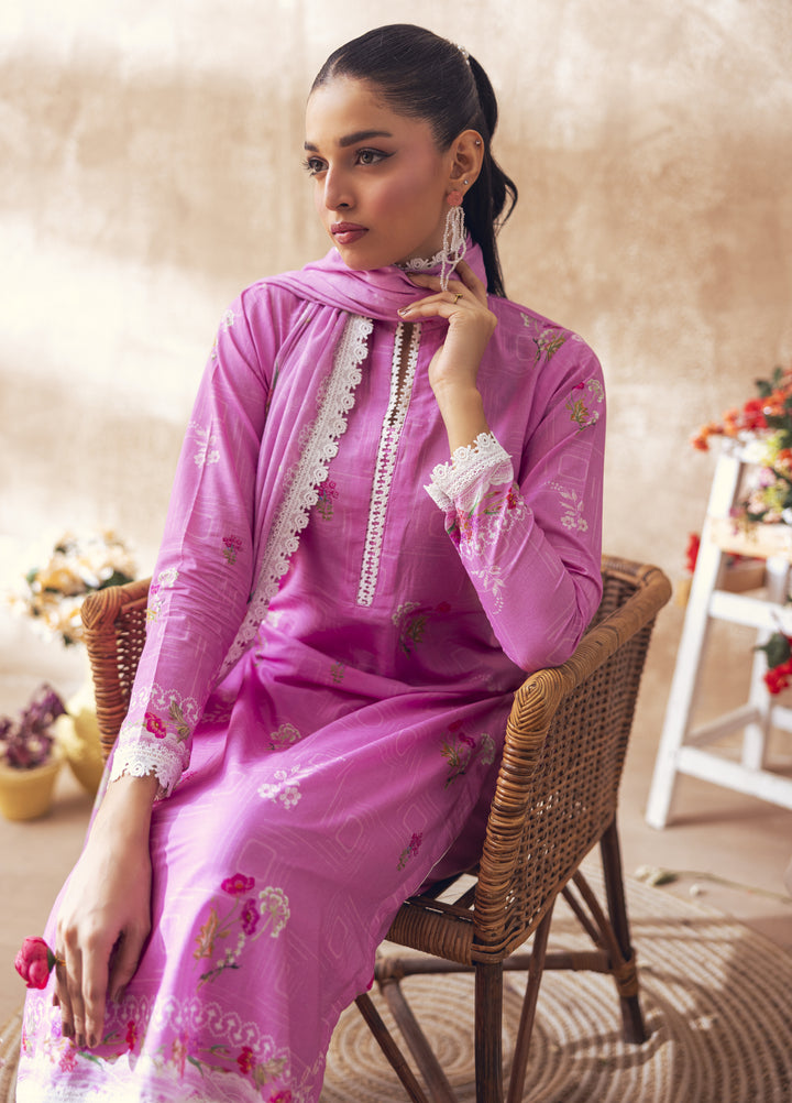 Liyana by Mashra RTW Printed Lawn 3 Piece Suit LIY-ALU-008 Aluna - Casual Collection