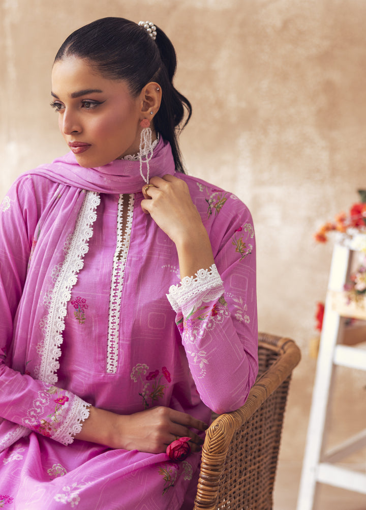 Liyana by Mashra RTW Printed Lawn 3 Piece Suit LIY-ALU-008 Aluna - Casual Collection