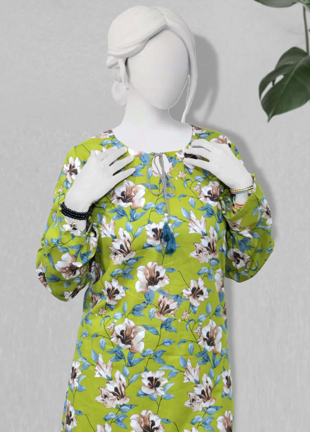 Stitching Cotton Women Pret Pure Cambric 2 Piece Printed Suit D-01 - SummerCollection