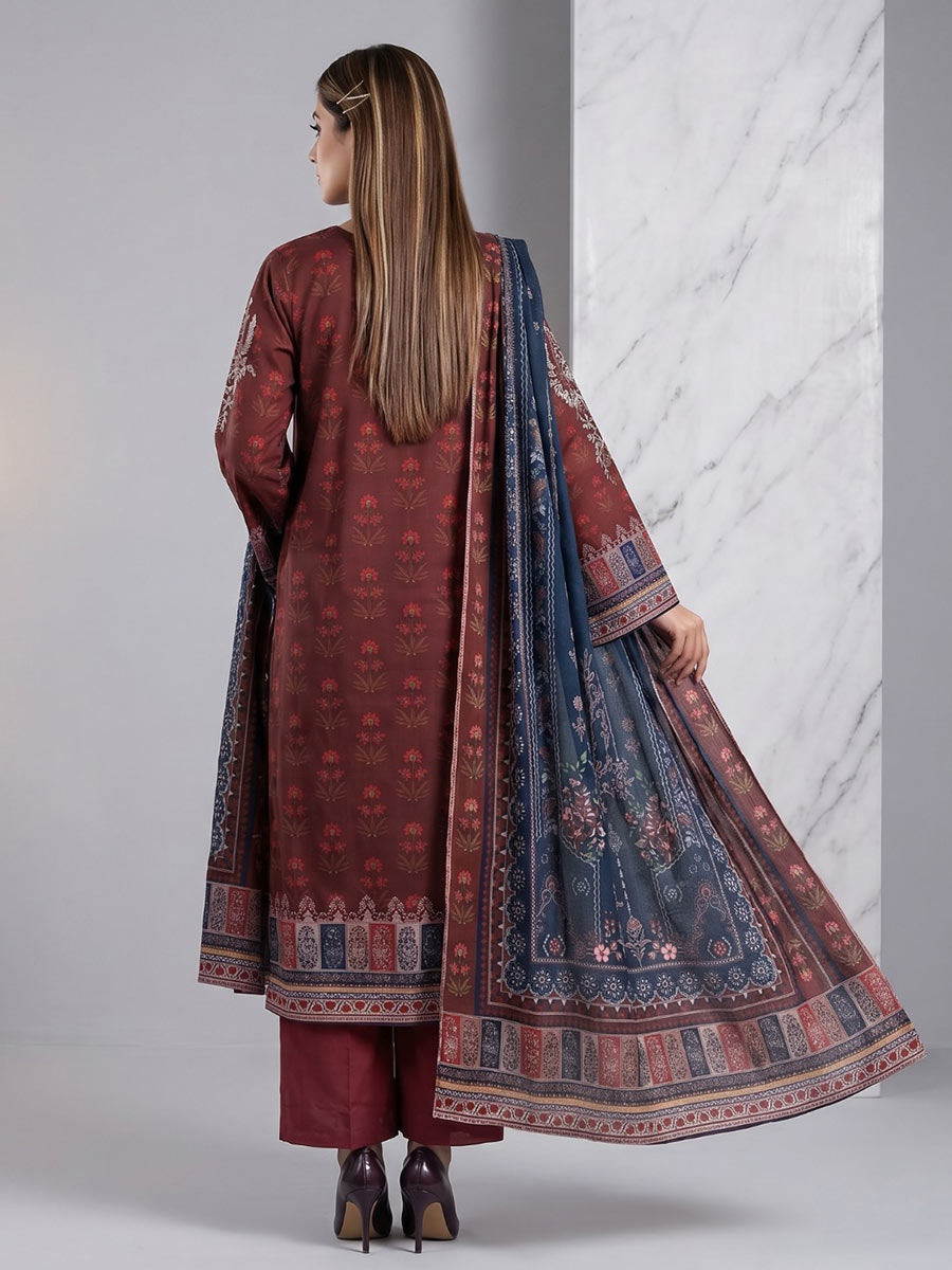 Salitex Unstitched Printed Lawn 3 Piece Suit SSW6U3P413 Summer Collection