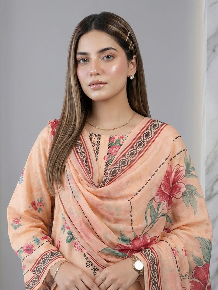 Salitex Unstitched Printed Lawn 3 Piece Suit SSW6U3P415 Summer Collection