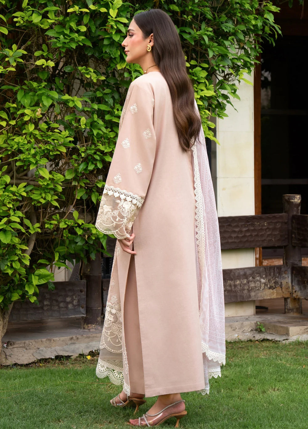 Chandan Nagri RTW Embroidered Lawn 3 Piece Suit Paradise-Tale - Casual Collection