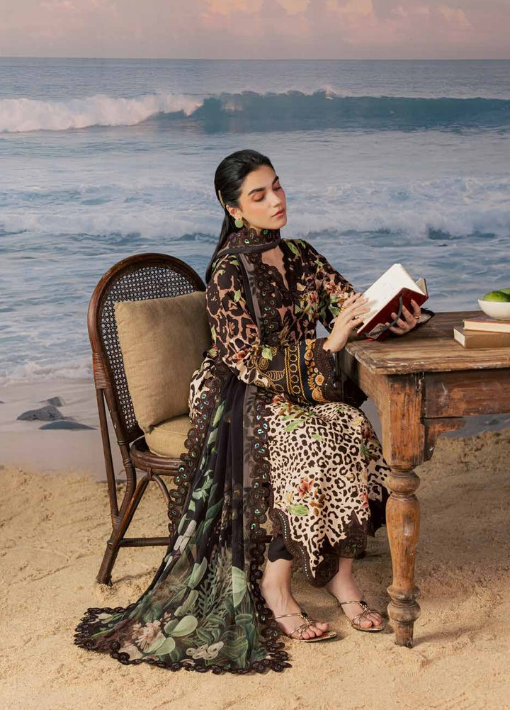 Daily Delights by Nureh Unstitched Embroidered Viscose Slub 3 Piece Suit NU26UDD DD-44 - Casual Collection