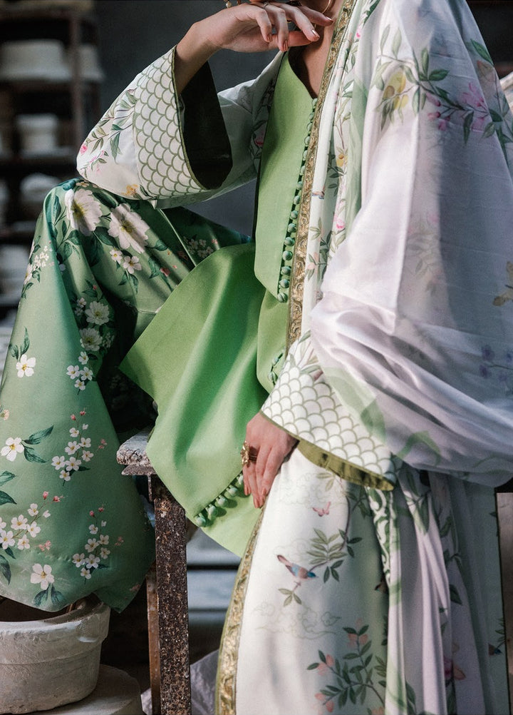 Lady Aik by AIK Atelier Unstitched Printed Crepe 3 Piece Suit AIK26ULA 07 - Festive Collection