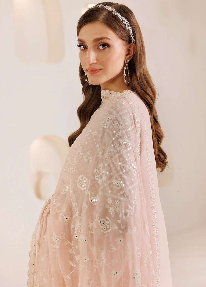 Alizeh Fashion Unstitched Embroidered Chiffon 3 Piece Suit AF26UCF AF-DHG-5029-Miksha - Festive Collection