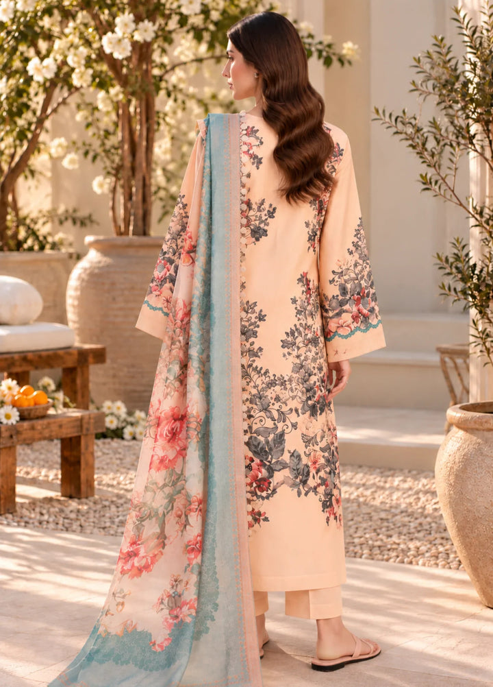 Chandan Nagri Women RTW Embroidered Lawn 3 Piece Suit Kaira Muse - Festive Collection