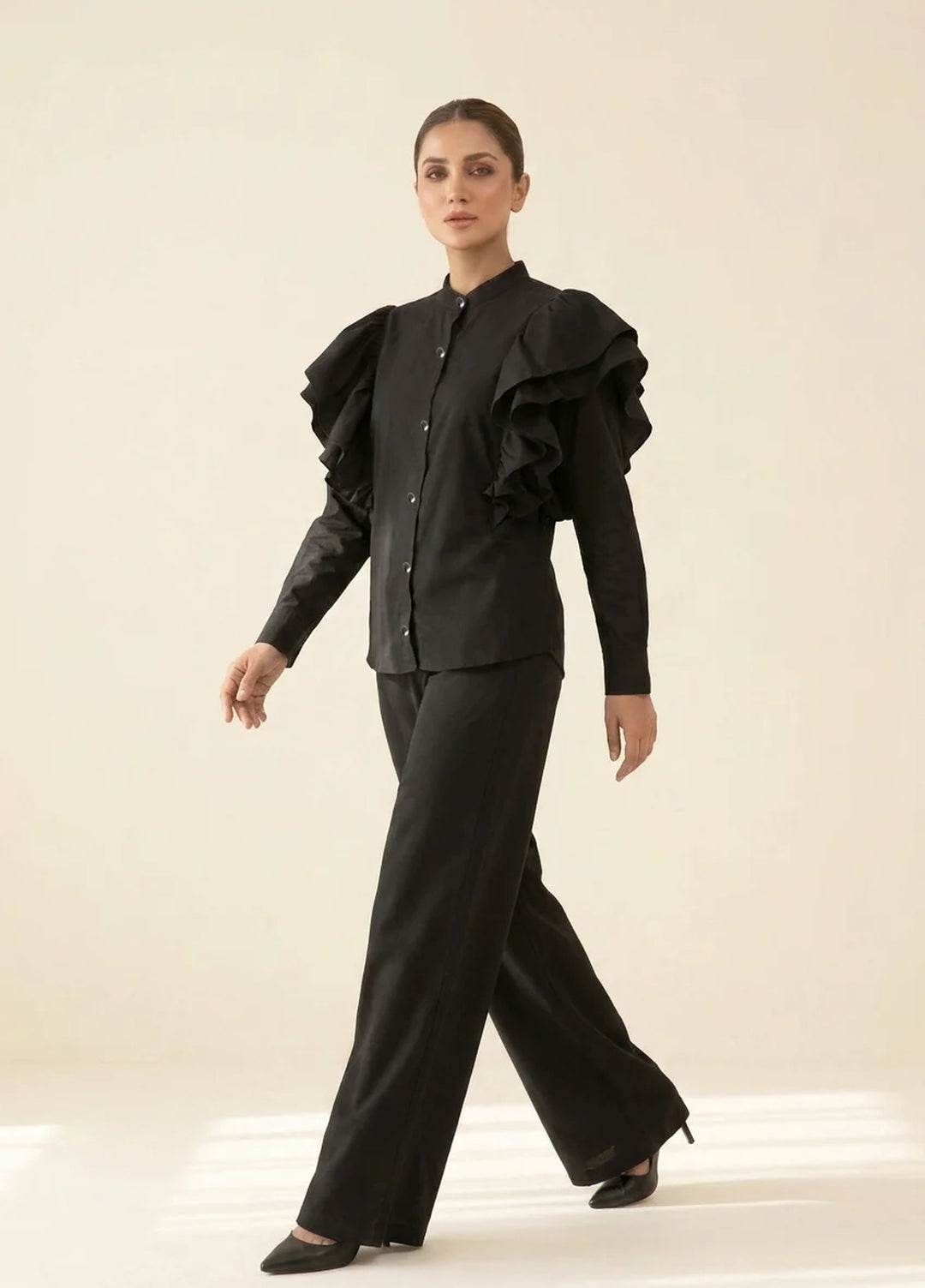 Menaal Women RTW Solids Cotton 1 Piece NOIR GRACE - Western Collection
