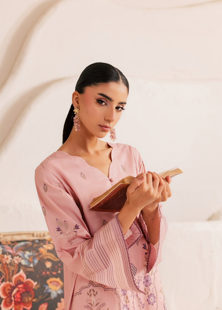 Day Dream by Rashid Textiles RTW Printed Lawn 2 Piece Suit ROSEWOOD D-14 - Casual Collection