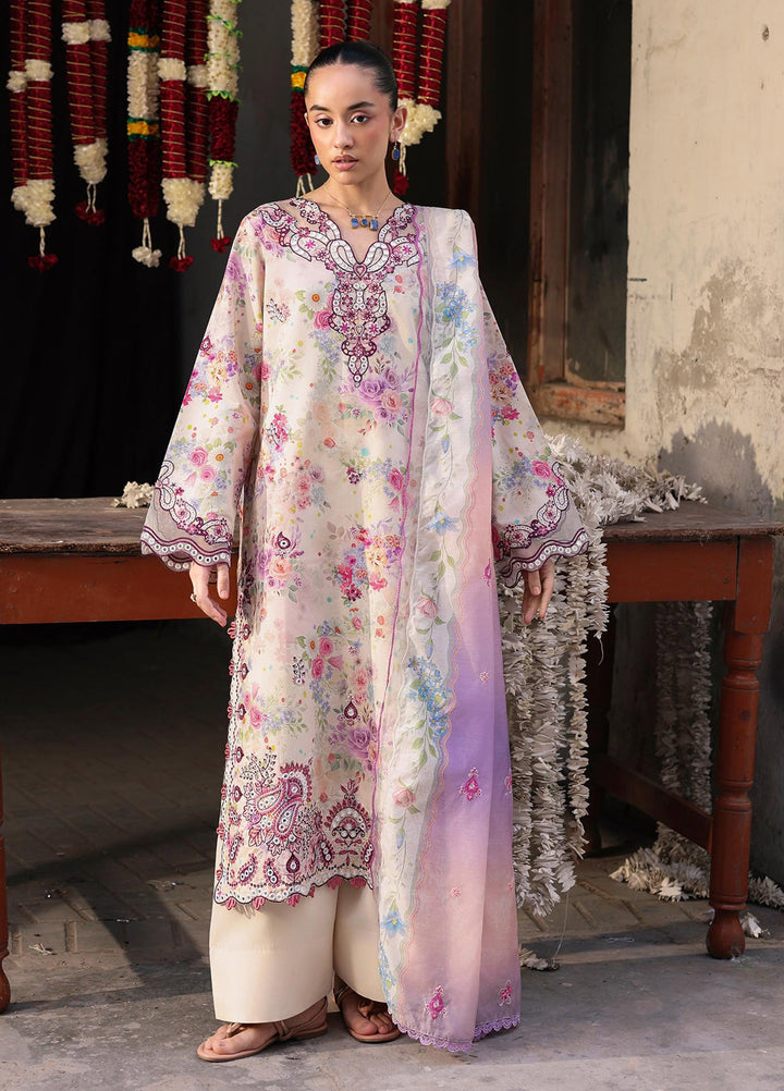 Nissa by RajBari Unstitched Embroidered Viscose 3 Piece Suit RB26UNV D-08 - Winter Collection