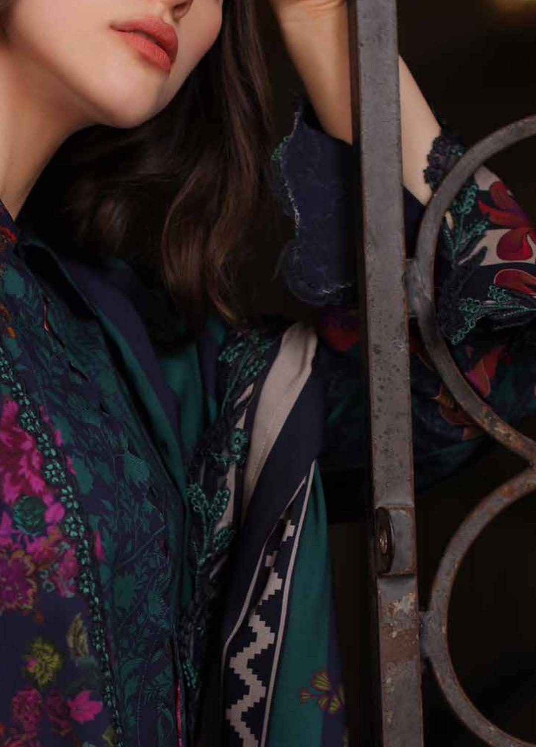 Aniiq by Charizma Unstitched Embroidered Linen 3 Piece Suit CHR26UAL ANW7-17 - Casual Collection